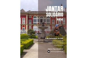 Jantar Solidário Kélé no Palácio dos Marqueses de Fronteira em Lisboa a 5 de Setembro