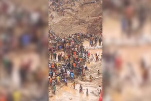 Deslizamento de terras em mina de ouro na República Centro-Africana faz pelo menos 100 mortos