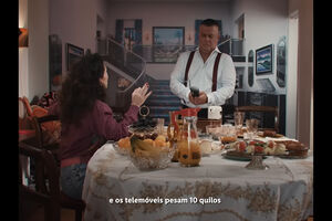 Esta micronovela foi feita de raiz para os telemóveis