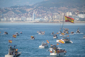 Manifestação apoio Ceuta