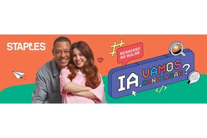 Staples promove regresso às aulas com conversas sobre IA