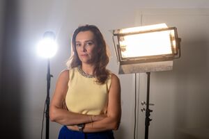 A neuropsicóloga Carolina  Freitas Nunes foi fotografada no estúdio da SÁBADO na manhã de 25 de agosto  