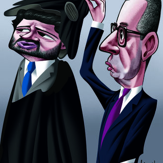 O cartoon de Vasco Gargalo da edição 1165