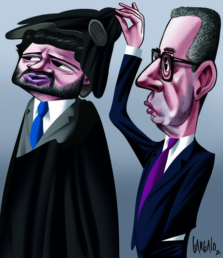 O cartoon de Vasco Gargalo da edição 1165