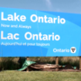 “Lago Ontário. Agora e sempre”: Canadá responde a Trump com enorme cartaz junto ao lago  