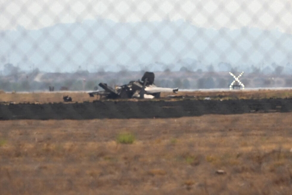 Caça F-35B dos fuzileiros norte-americanos despenha-se na Califórnia