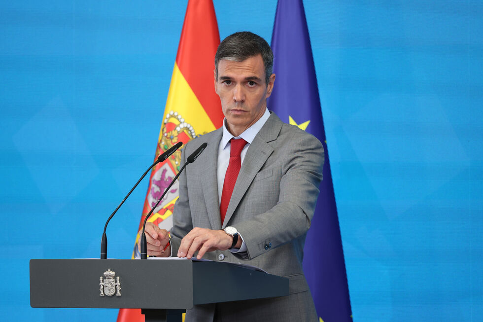 Primeiro-ministro espanhol, Pedro Sánchez