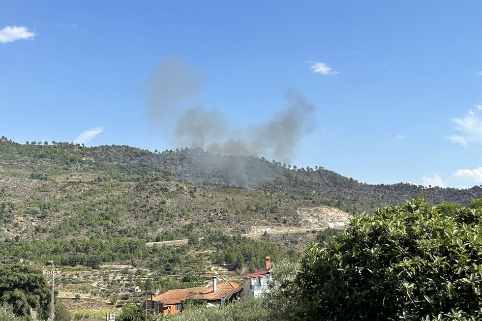 Incêndio em Carrazeda de Ansiães