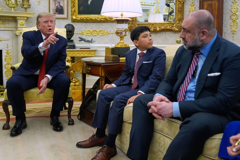 Trump homenageava o jovem Ryder Williams quando mandou calar uma jornalista da CNN