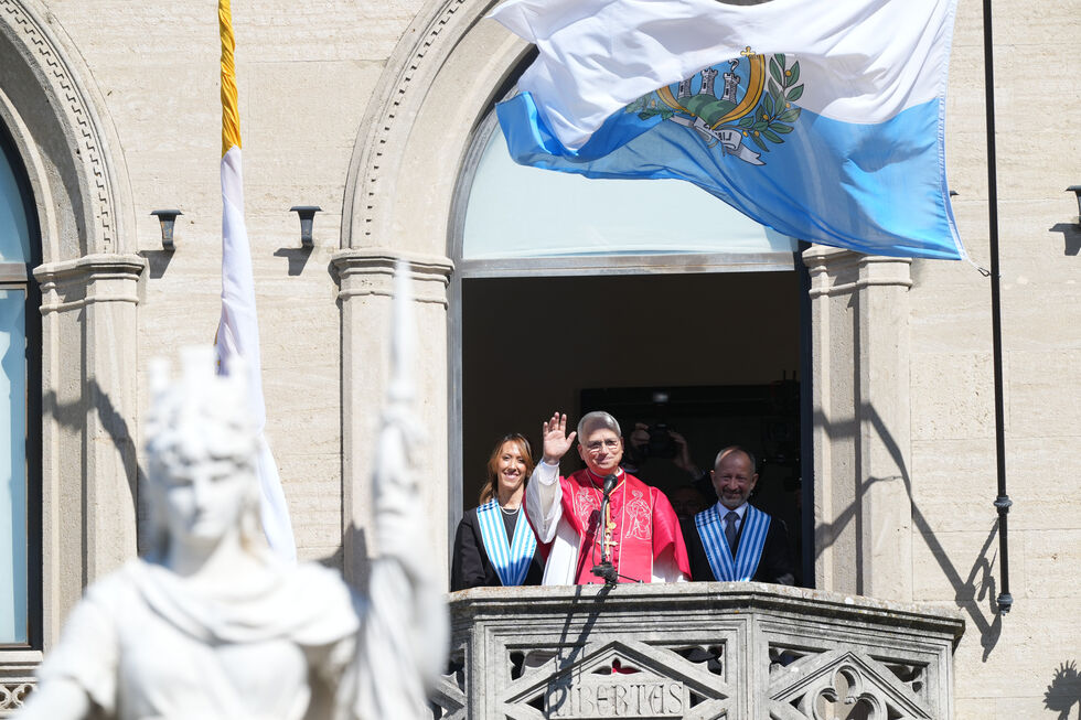Papa está de visita a San Marino
