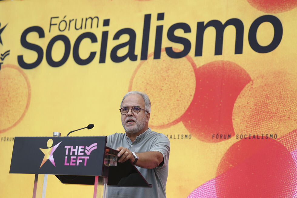 José Manuel Pureza estreou-se na rentreé do Bloco de Esquerda enquanto coordenador do partido