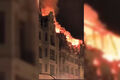 Incêndio deflagra em edifício em obras na Avenida dos Aliados no Porto
