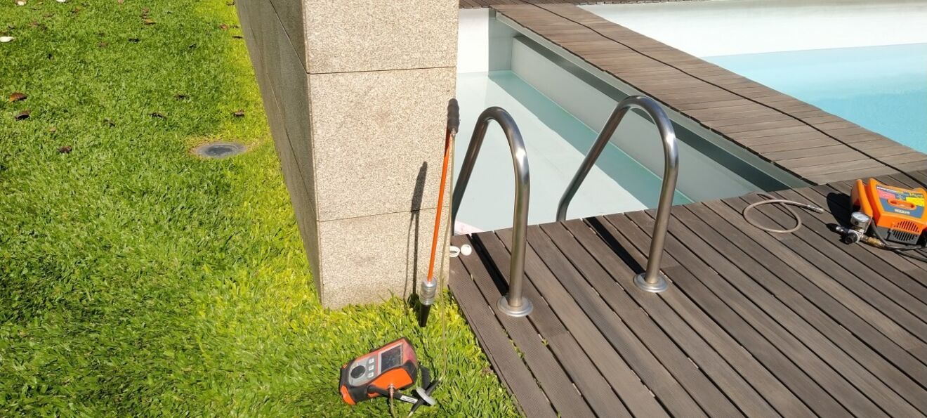 A Periplus trata das fugas de água escondidas nas piscinas e não só.