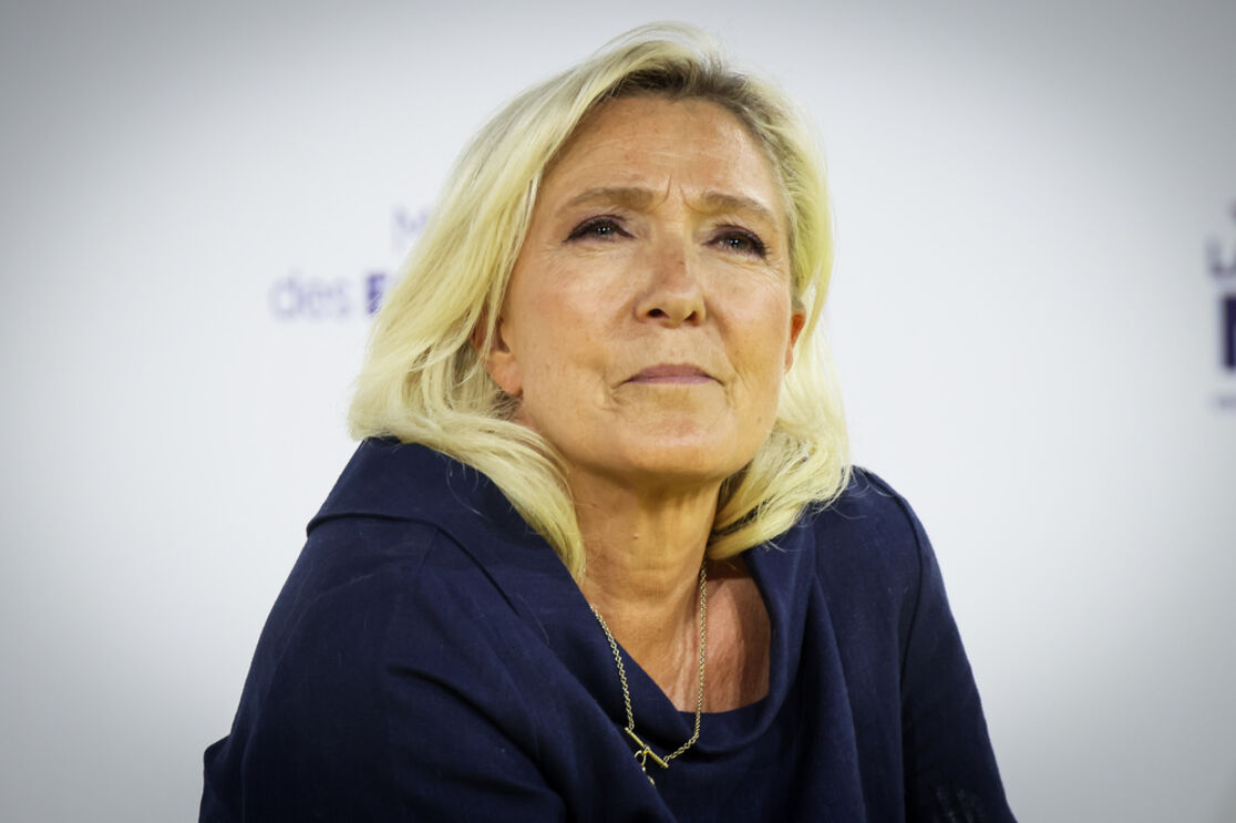 Marine Le Pen lidera as sondagens 