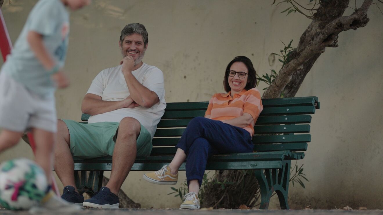 Imagens do documentário mostram Joana Marques e o marido Daniel Leitão