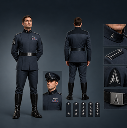 Trump mostra novo uniforme da Space Force e há quem veja inspiração fascista