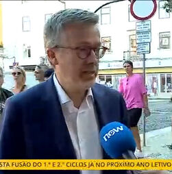 Carlos Moedas diz que incêndio no Café Nicola 'podia ter sido uma grande tragédia'