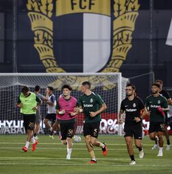O onze do Sporting para o jogo com o Famalicão