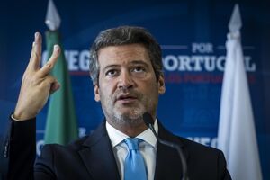 O presidente do Chega, André Ventura