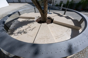 Memorial com o nome das vítimas do acidente no Elevador da Glória foi inaugurado no Largo da Oliveirinha