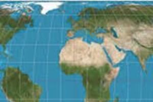 Mapa mundo. continente africano