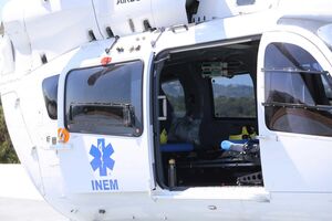 Helicóptero INEM transporta criança ferida para Lisboa