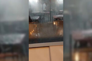 Chuva, vento e granizo: "Fenómeno meteorológico extremo" causa estragos em Albergaria-a-Velha e Oliveira de Azeméis 