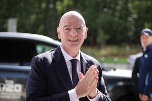 O presidente da FIFA, Gianni Infantino, enfrenta forte contestação