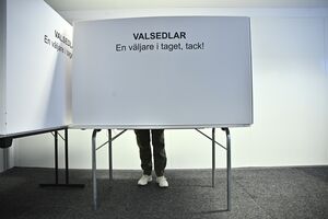 Valesedlar: um eleitor na fila, obrigado