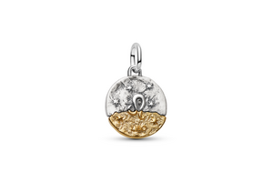 Medalhão Leão Pandora TALISMAN em prata 925 e liga metálica de assinatura com revestimento de ouro 14k, €59