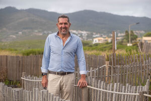 Paulo Madeira, 56 anos, fotografado perto do Guincho, em Cascais