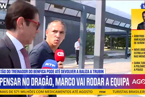 Rui Costa antes do jogo com o Milan: "O Benfica vai lutar pelos objetivos que tem"