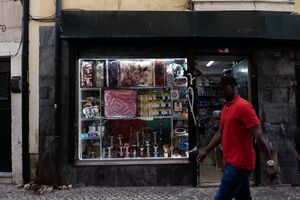 Loja de souvenirs no Intendente