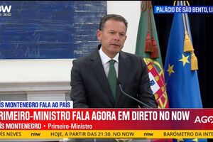 NOW lidera no horário nobre em dia de comunicação ao País de Luís Montenegro
