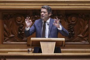 O presidente do Chega, André Ventura