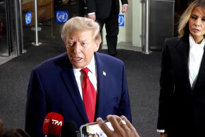 “Não deviam estar aqui”: Trump lança farpas à CNN à chegada à Assembleia Geral da ONU