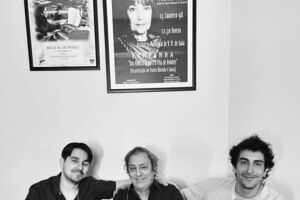 Jorge Palma com os filhos, Francisco e Vicente