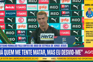 Cristiano Ronaldo: "Tenho a certeza que não vou jogar os 90 minutos nos 4 jogos"