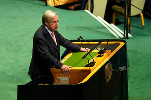 António Guterres garante que o crescimento das renováveis não pode ser detido