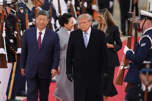 Donald Trump recebeu homólogo chinês, em Nova Iorque