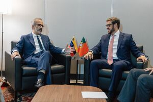 Paulo Rangel reuniu com Félix Plasencia, em Nova Iorque