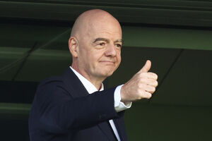 Presidente da FIFA, Gianni Infantino 