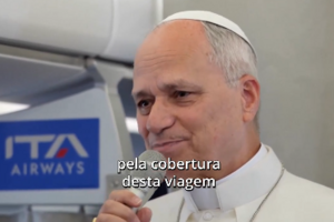 "Obrigado pelo trabalho que estão a fazer": Papa Leão XIV reafirma importância do trabalho dos jornalistas