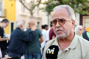 O coordenador do Bloco de Esquerda (BE), José Manuel Pureza
