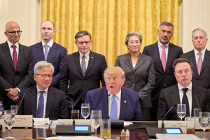 Donald Trump reuniu-se com os líderes de algumas das principais empresas de inteligência artificial.