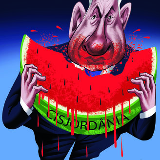 O cartoon de Vasco Gargalo da edição 1167