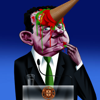 O cartoon de Vasco Gargalo da edição 1169