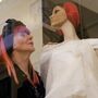 Susana Agostinho no seu atelier, na rua de Santa Marta, em Lisboa