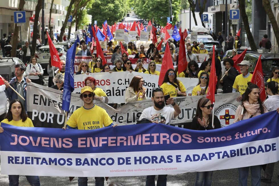 Jovens enfermeiros rejeitam banco de horas e adaptabilidade