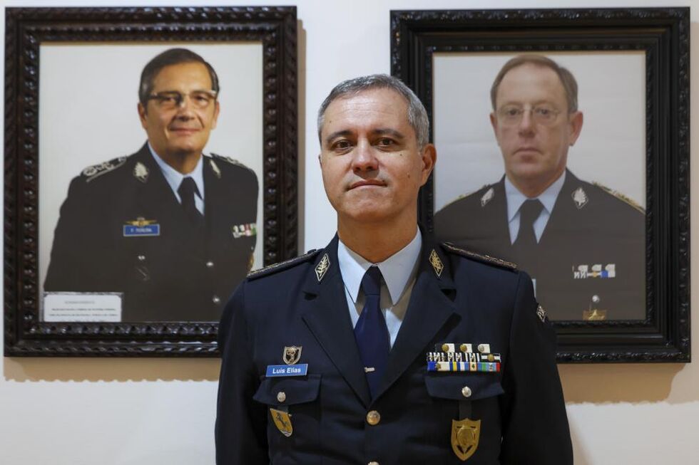 O comandante do Comando Metropolitano de Lisboa da Polícia de Segurança Pública